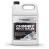MasonryDefender Chimney Brick Sealer, Clear Water-Based Siloxane Sealer - Breathable
