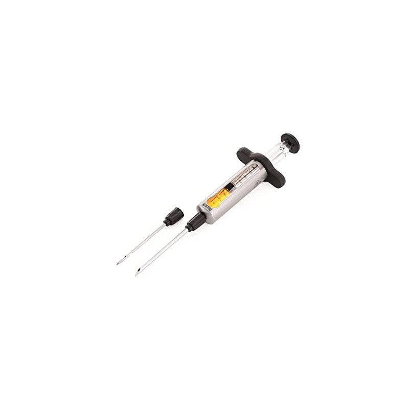 GEFU Marinade Syringe BBQ - Stainless Steel Injector with 2