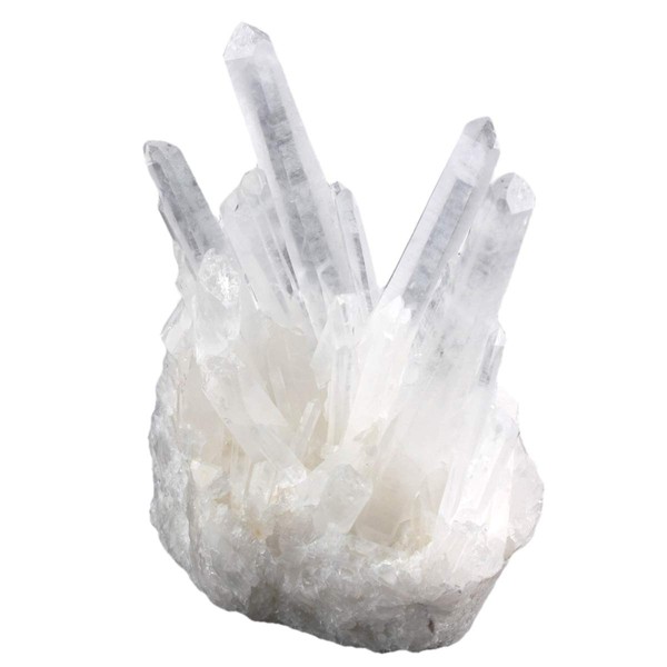 Rockcloud Natural Rock Quartz Crystal Cluster Geode Druzy Home Decoration Gemstone Specimen