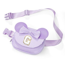 QLOVEA Gifts for Girls Teens Kids - Birthday Gifts for Daughter Sister Her,Travel Essentials,Teen Girl Essentials,Waist Packs Cute Teen Trendy Stuff Belt Bag Crossbody Bag | Purple G