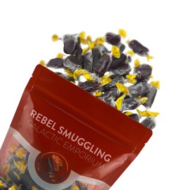 Grape Hard Candy Bulk 2lb Bag of Individually Wrapped Candies by Rebel Smuggling Galactic Emporium