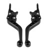EVGATSAUTO Motorcycle Brake Lever, 2 Pieces CNC Aluminium Alloy Motorcycle