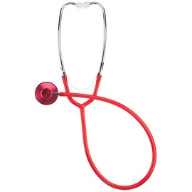 Navis Stethoscope Nursing Scope External Spring Type Single Red / 0-1672-01