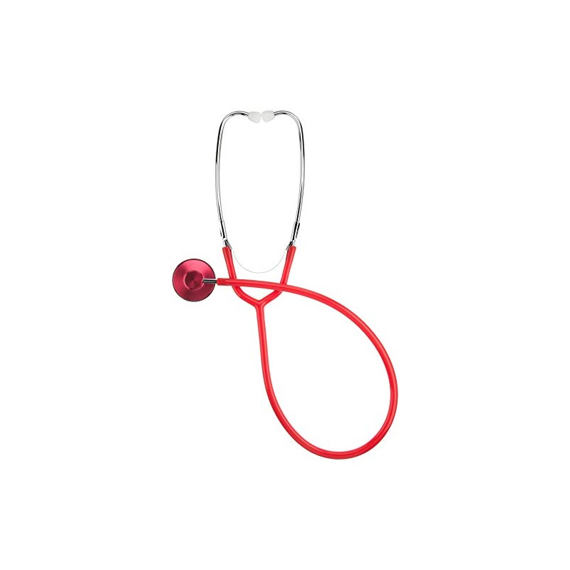 Navis Stethoscope Nursing Scope External Spring Type Single Red /