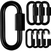 Stainless Steel Chain Quick Links- Locking Carabiners, Chain Hooks, Twist
