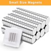 TRYMAG Small Magnets, 120 Pcs 6x2MM Magnets for Whiteboard, Fridge,