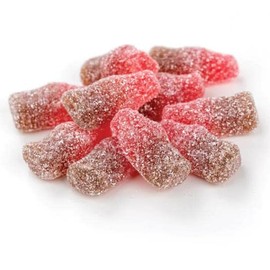 Sour Cherry Cola Bottles Gummy Candy (Sour Cherry Cola, 2 Pound)