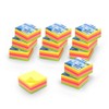 WAYTEX 3000 Sticky Notes Neon Sticky Notes 12 Mini Pads