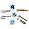 Tradeals 10 Piece M8 x 75mm Expansion Bolts Rawl Plugs