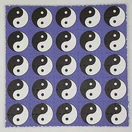 Yin Yang Blue Blotter Art Psychedelic Art Gift Acid Art 100 Tab Sheet