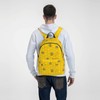 FeHuew 16 inch backpack Cute Cartoon Bee Honeycomb Laptop Backpack