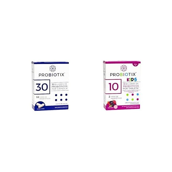 PROBIOTIX. 30 Billones Probioticos 10 Cepas 30 Capsulas salud intestinal