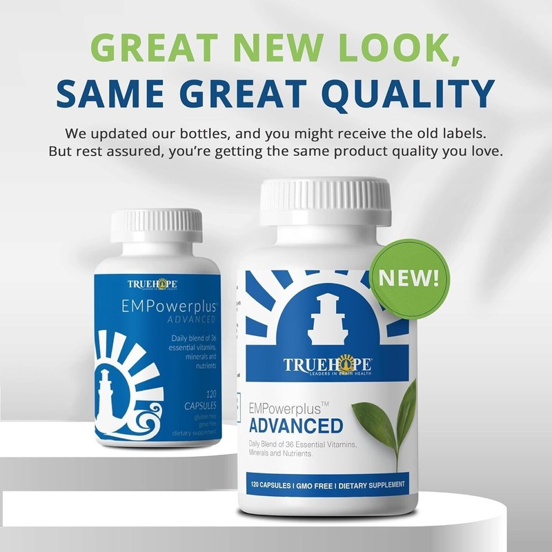 Truehope EMPowerplus Advanced Multivitamin for Women and Men - Broad-Spectrum