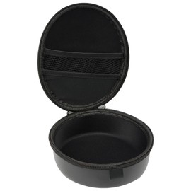 Geekria Shield Headphones Case Compatible with Skullcandy Riff 2, Riff, Crusher Evo, Crusher ANC, Crusher 360, Hesh3 Case, Replacement Hard Shell Travel Carrying Bag with Cable Storage (Black)