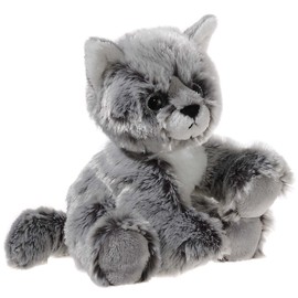 Heunec 20 cm Glitter-Kitty Baby Cat Plush Toy (Grey)
