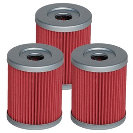 HIFROM Oil Filter Replacement for Yamaha YP400 CP250 Suzuki DR125SE LTF230 LT230E LT300E RV125 SP125 LTF230LTF250 AN250 AN400 Burgman LTZ250 LT250 LT250E Arctic CAT 250 300 Replace HF132 KN132