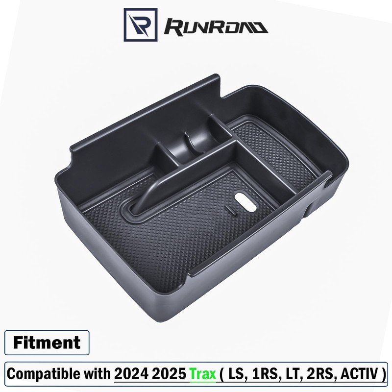 RUNROAD Center Console Organizer Tray Compatible with 2024 2025 Chevy