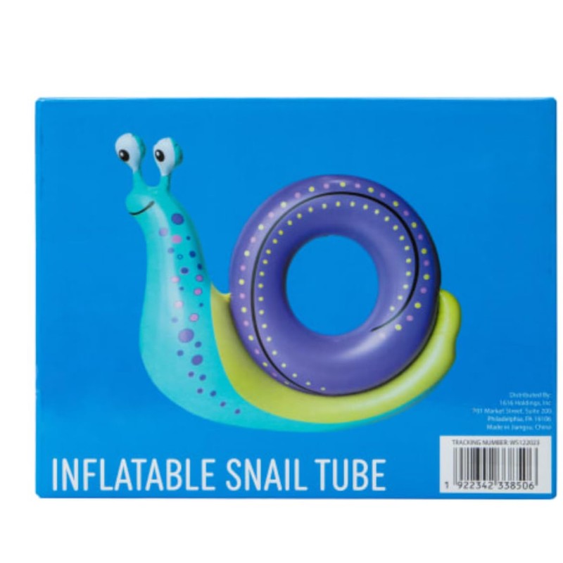 Generic Inflatable Snail Pool Float Tube 46"" X 45"", Large,