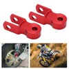 Pack of 2 Rear Shock Absorbers Riser, M10 Hole Shock