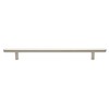 GlideRite Hardware 5012-228-SS-1 Solid Handle Bar Pulls, 1 Pack, 9"
