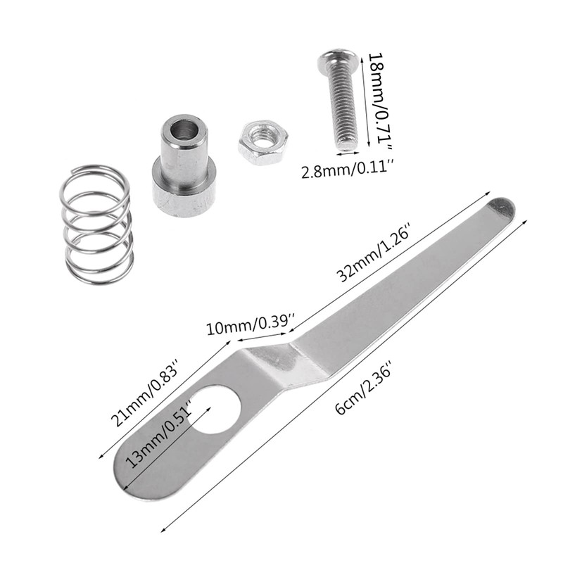 CATSELURRY Stainless Steel Specimen Presser Holder Slides Clips for Biological
