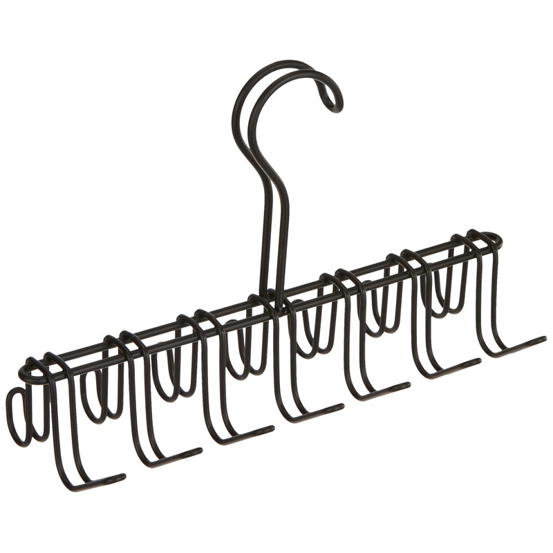 iDesign 6557 Classico Tie and Belt Hanger, Tie Rack for