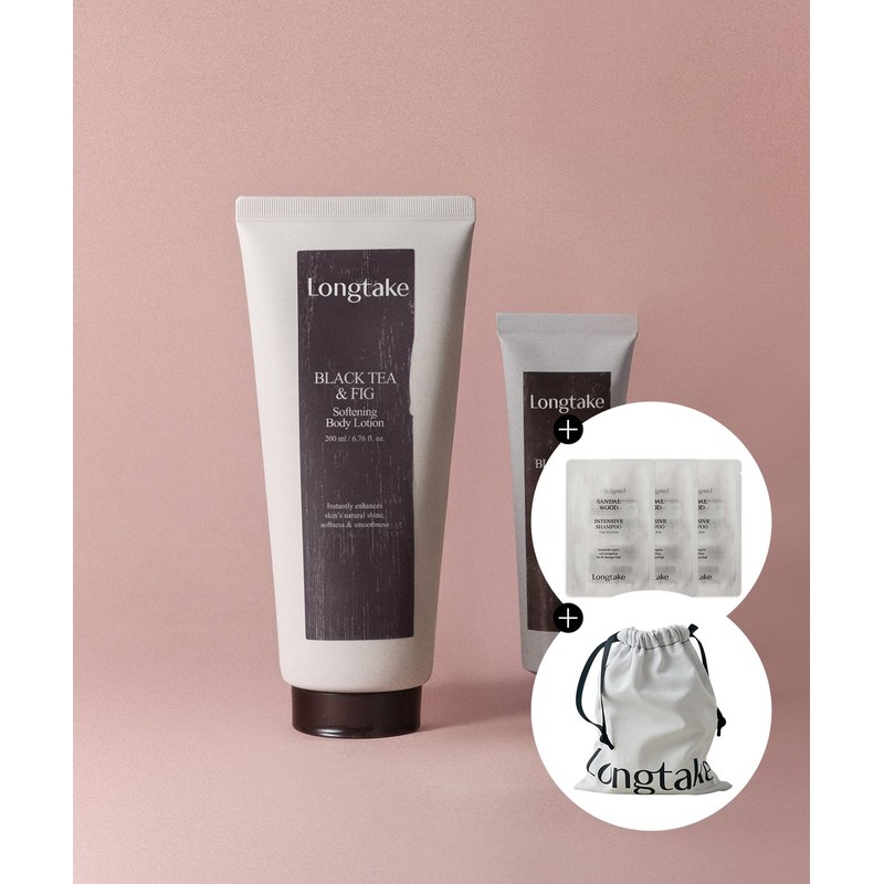 Longtake [Gift] Body Lotion 200ml + Hand Cream 50ml SET