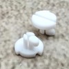 ULEIVA Replacement Screw White 2 Pieces Locking Screw Compatible with