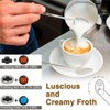 Milk Frother, Automatic Milk Steamer with New Foam Density Feature,
