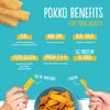 POKKO Creamy Dill Rice & Chickpea Chips – 24-Pack Tangy