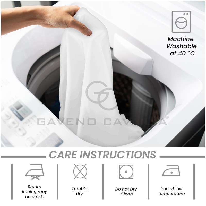 Extra Deep Fitted Sheet King Size - Non Iron &