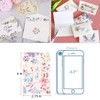RuiChy 18 Pcs Thank You Cards with Gift Stickers and