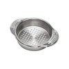 SHOWERORO Stainless Steel Strainer Sieve Can Colander Food Draining Tool