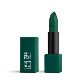 3INA MAKEUP - Vegan - Cruelty Free - The Lipstick 734 - Long-Lasting Lipstick - Matte Lipstick - Highly Pigmented Lip Pen - Matte Green