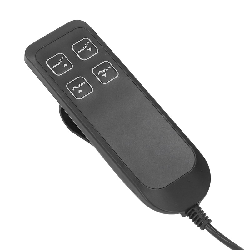 Black Electric Power Recliner Switch Simple Operation Electric Sofa Controller