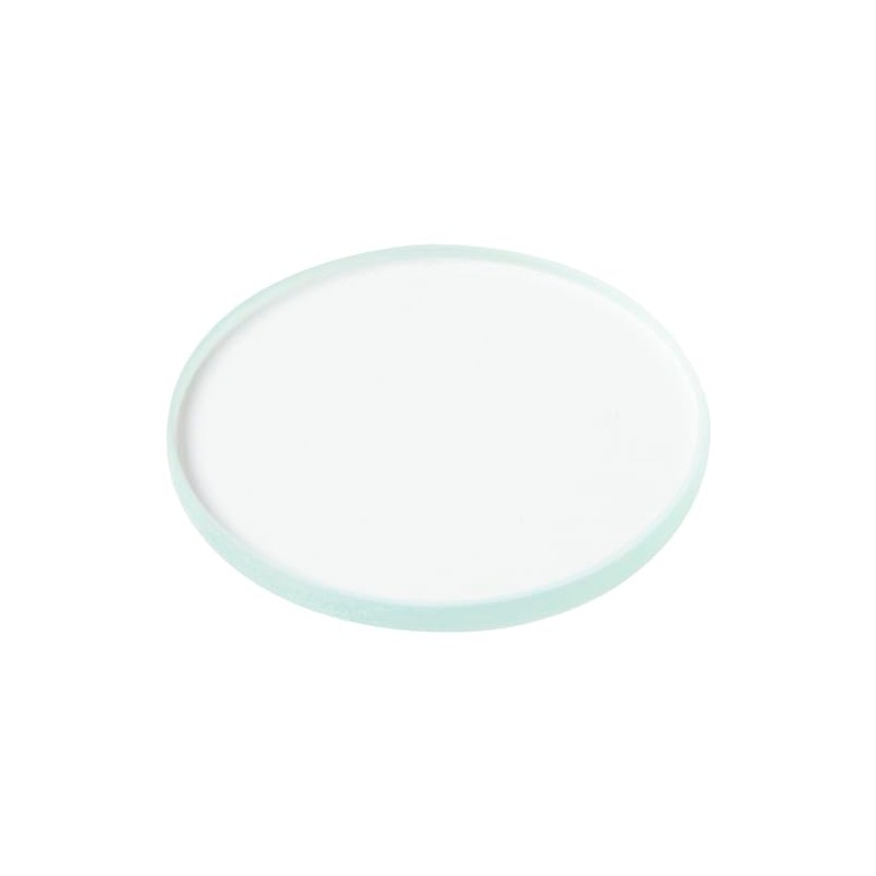 Plymor Round 3mm Clear Non-Beveled Glass, 1.5 inch x 1.5