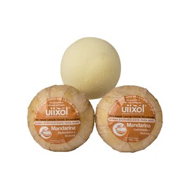 Uiixol Aceites Esenciales - Bombas de Baño, Pack de 3 Bombas Efervescentes Relajantes con Aromaterapia para Tina, Aromas a Mandarina, Manteca de...   