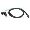 Mini SAS SFF to 4 SATA 7Pin Data Cable Mini