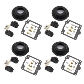 SecosAutoparts 4 pcs Carburetor Carb Rebuild Kit Compatible with Yamaha XS1100 XS1100L XS1100S 1980-1981