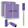 [Upgraded] Depvko 120pcs Small Sanding Bands for Nail Drills with