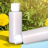 Onisavings Plastic Cylinder Bottles with Flip Top Pour Spout -