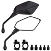 CICMOD Motorcycle Side Rearview Mirrors for Scooter ATV Cruiser Moped,
