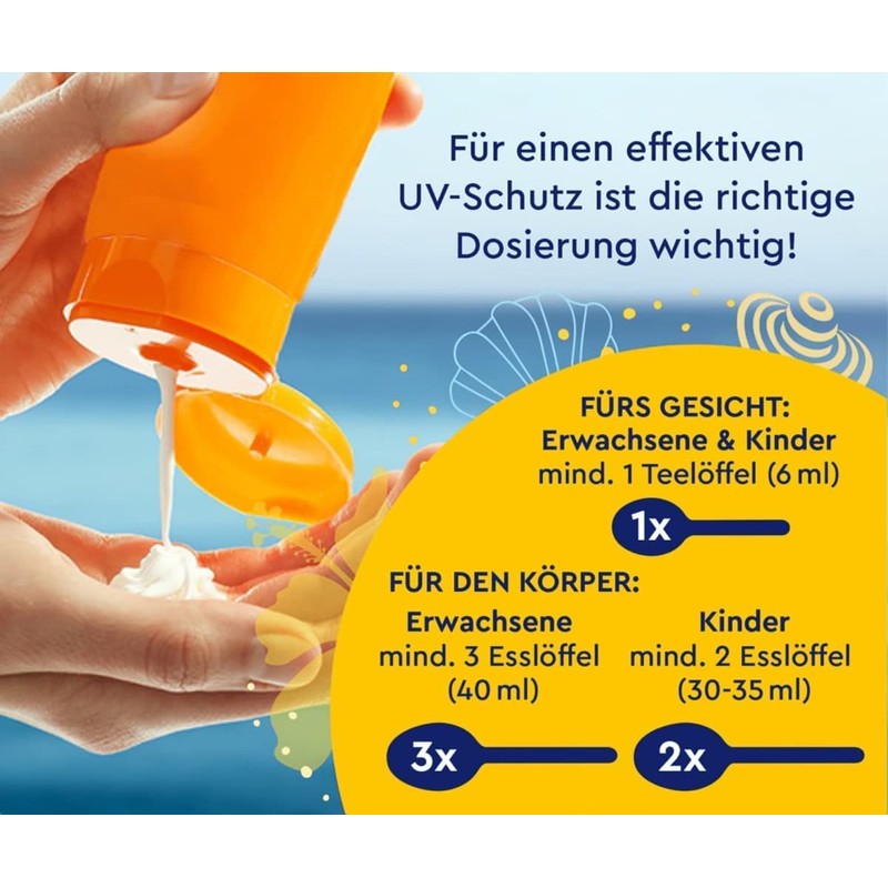 SUNDANCE Sonnenschutz Sonnenmilch Kids sensitiv, LSF 50+, 3er-Pack (3 x
