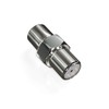 deleyCON Pack of 10 SAT Adaptor Connectors Coaxial Cable Extend