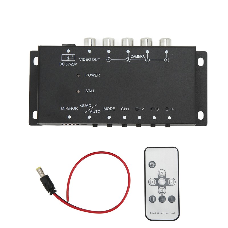 Mobile Digital Video Splitter 4 Channel Mini Video Splitter 720P