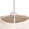 oetmilc 2 PCS blended linen pendant lampshade 20 Inch Natural