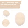 Guante Exfoliante Desechable de Lufa Beige HOODANCOS (10 Pzas)