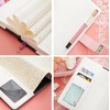 NectaRoy Lockable Diary, PU Leather Password Notebook Agenda(Butterfly decor), B6