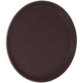 Tgoon Bandeja pequeña para Servir, de Goma Antideslizante, Redonda, Resistente al Calor, Bandeja Decorativa para Hotel para el hogar (Templado 35 cm (Redondo))
