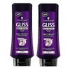 Schwarzkopf 2X ✦BRAND NEW✦ SCHWARZKOPF GLISS CONDITIONER HAIR REPAIR FIBER